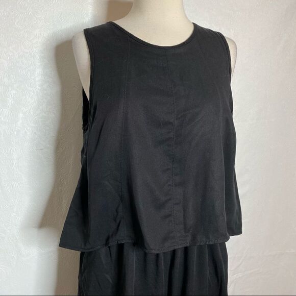 Mo:Vint New York Womens Black Jumpsuit Size XS Sleeveless Open Back - Picture 6 of 10